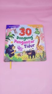 Buku Dongeng Pengantar Tidur isi 30 Buku Cerita Hewan Anak Dongeng Cerita Moral Hard Cover