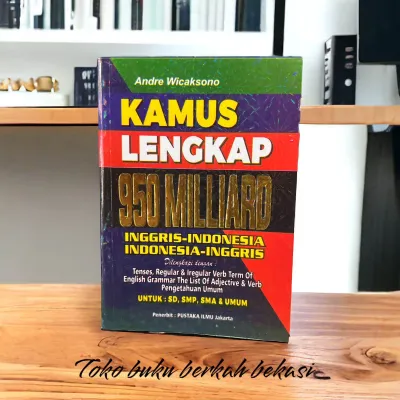 Kamus Bahasa Inggris Lengkap 950 Miliard Kecil Warna (14×11cm)