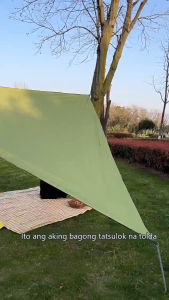 Local Stock 420D Sun Shade Sail Garden Waterproof Polyester Awning Waterproof UV Outdoor Courtyard