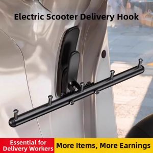 Front Meal Hanging Hook for Delivery Scooter Universal Fixation Rack