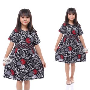 Dress batik Anak perempuan umur 2 sampai 10 Tahun || Motif batik terbaru || harga termurah