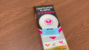 Butterfly 3-Star R40+ Plastic Table Tennis Ping Pong White Ball 40mm