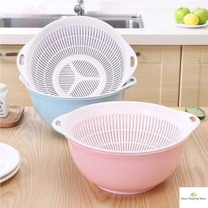 Jiaxun | Double Layer Washing Basin for Fruits and Vegetables