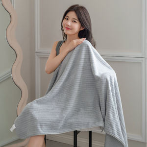 Khăn Tắm Cặp Đôi Bằng Cotton Nguyên Chất Thấm Hút Nhanh Khô Không Rụng Lông Khăn Tắm Polyester Mỏng Thoáng Khí Dùng Cho Mọi Mùa