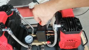 ETOP ปั๊มลม Oil Free ให้แน่ใจ 60 / 100 / 150 / 200 ลิตร 1200W ปั้มลม 4 มอเตอร์ Super Turbo ไม่ใช้น้ำมัน เติมลมได้เร็ว แรง เสียงเงียบ ปั๊มOIL FREE ปั๊มลมไฟฟ้า