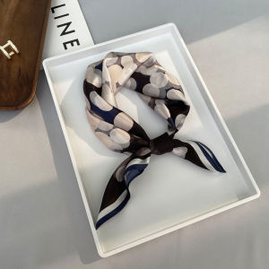 Star Night Polka Dots 100% Silk Scarf