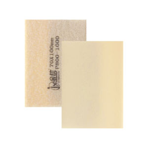 KINGXINJX | Sponge Sandpaper for Car Polishing Square Velveteen