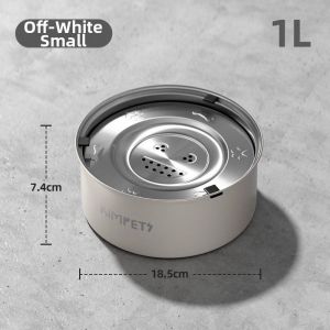 Non-slip Stainless Steel Floating Pet Water Dispenser