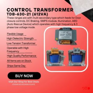 Control Transformer - TDB-630-21 (612VA)
