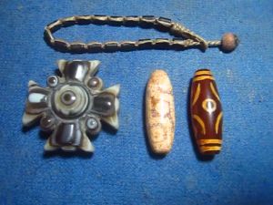 หินธรรมชาติเก้าตากับหกตา เครื่องประดับ