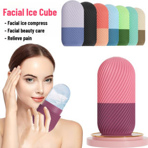 Silicone Facial Ice Cube Ice Compress Reduce Swelling Facial Massage Eye Puffiness Relieve Pain for Skin Care