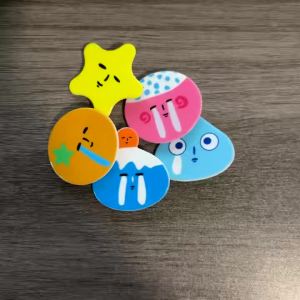Bandai | Kẹp Tóc Mini Mount Fuji Họa Tiết Dễ Thương Trang Trí Tóc Mái Cho Bé Gái Biểu Cảm Hoạt Hình Phụ Kiện Tóc ACG Nhỏ Dành Cho Lứa Tuổi Từ 14 Trở Lên
