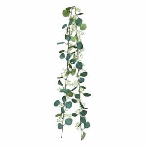 Simulated Wall-Mounted Green Rattan Wedding Home Rose Vine Outdoor Dining Table Decoration Simulated Rattan