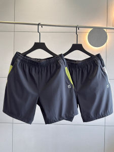 Outdoor Nylon Ice Silk Quick Dry Elastic Leisure Sport Shorts Beach Pants mid Waist Loose Fit Fashion Urban Style for Youth