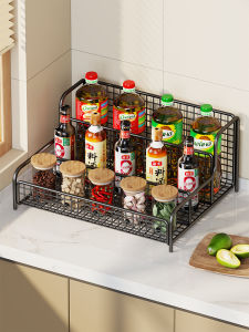 Multi-functional For Seasonings Storage Kitchen Organizer Rack