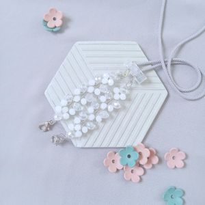 Strap masker hijab 2in1 mozaik cristal