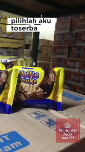 Walens Waffle Choco Deluxe 28 gram - ( HARGA 1 pack )