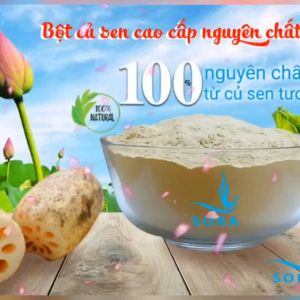 Sora Bột củ sen cao cấp nguyên chất