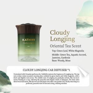 KATHWI Solid Perfume Air Freshener 180g Long Lasting Crystal Art Car & Home Fragrance Aromatherapy Diffuser Odor Eliminator