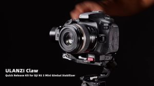 Ulanzi CO04 Claw Quick Release Mount Plate For DJI RS 3 Mini Gimbal Stabilizer C028GBB1