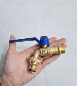 Vòi đồng phi 21 phi 27 thương hiệu Puwa-Hoa Sen