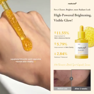 Medicube Kojic Acid Turmeric Niacinamide Serum 30ml 1% Turmeric & 5% Niacinamide Brightening Serum for Dark Spots & Uneven Tone