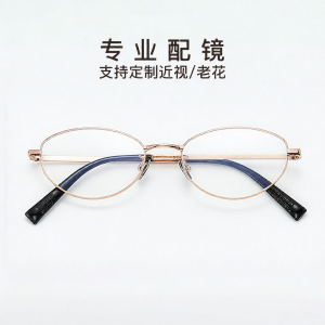 DERA NEW | Ultra-light Titanium Small Oval Eyewear Frame