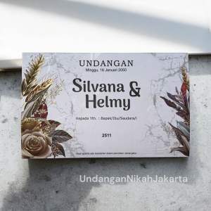 Blangko Undangan Kosong Pernikahan Erba  BLANKO UNDANGAN  MURAH Simple 2511