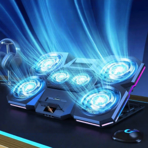 Cooling Stand with Semi-Conductive Chill Fan Quiet Gaming Laptop Cooler