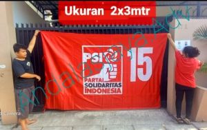 bendera PSI (UKURAN JUMBO) 2meter X3meter