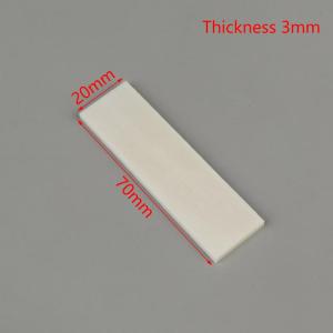 EELHOE | 1Pcs Buffalo Bovine Bone Knife Handle Scales Slabs DIY Making Material 100x20x3mm 100x30x3mm DIY Craft Making
