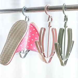 (คละสี) ที่ตากรองเท้า  ที่แขวนรองเท้า ไม้แขวนรองเท้า ที่เก็บรองเท้า จัดเก็บรองเท้า สินค้าพร้อมส่งค่ะ 🚛