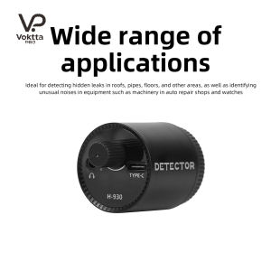 H-903 Water Leak Detector Multifunctional Sound Detector For Pipe Water Leak For Leak Detection Of Various Construction Pipe