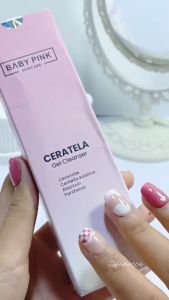 Baby Pink Skincare - Ceratela Brightening Series Gel Cleanser 80 ML with Ceramide & Centella Asiatica 100ML | Membersihkan kuli wajah akibat debu minyak dan kotoran yang menempel Mencerahkan Wajah Seketika