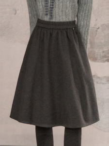 loveheynew | Chân Váy Bút Chì Dáng Ôm Vintage Cao Su eo