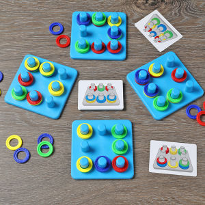 Brain Power Battle Color Matching Number Child Parent-Child Interaction Game Memory Concentration Training Puzzle