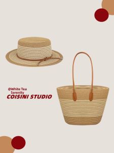 Handwoven Sun Protection Handbag
