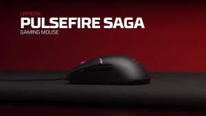 HyperX Pulsefire Saga Optical Switches Ultra Grade 8k Polling Gaming Mouse for PC PS5 PS4 Xbox