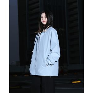 HetingHOME | Hetinghome Slim Fit American Style Jacket For Couples Lightweight Loose Mens Outerwear Casual Simple Design Four Seasons Wear