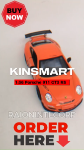 Kinsmart 1:36 Porsche 911 GT3 RS Diecast Collectible Vehicles Model Toy Car RICRaion Toy Cars for Boys (13880)