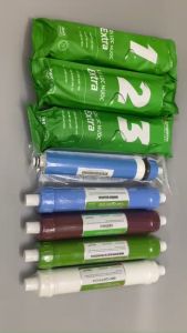 Combo 8 Lõi Lọc Nước 123 RO50GPD Nano Ceramic Maifan ORP KANGAROO - KH đang dùng lõi chức năng vặn ren cũ thì mua thêm cút cắm nhanh