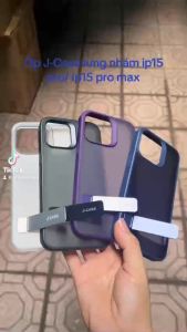 Ốp J-Case lưng trong Chống shock kiêm kệ đỡ iphone 15 pro/ ip15pro max