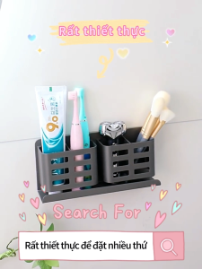 Giá lưu trữ MEIDOO có thể đặt dao cạo và các mặt hàng khác đáy rỗng để sạc dễ dàng