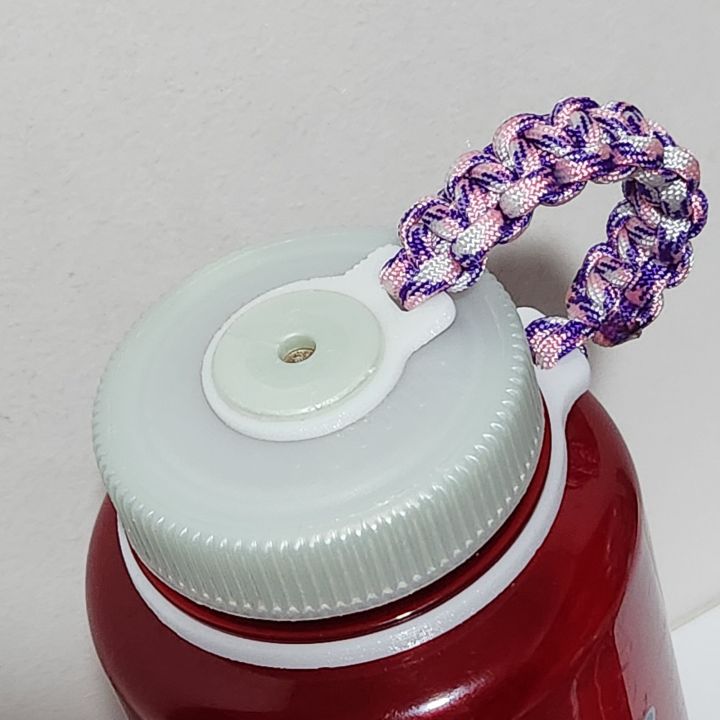 Paracord Strap for Nalgene Wide Mouth Bottle Cap 500ml (53mm) and