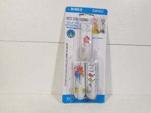 Vĩ móc dán tường có đinh đóng chịu lực 6kg vĩ 3 cái