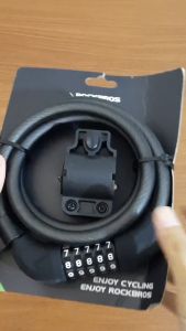 Kunci Sepeda Rockbros L50115 Kawat Nomor Bike Number Lock MTB Lipat