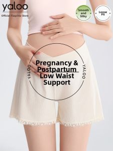 Pregnant-Safe Anti-See-through Ice Silk Lightweight Panty Shorts