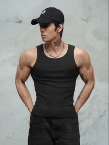 LUJIAMEN | Fitted Breathable Mens Sports Vest