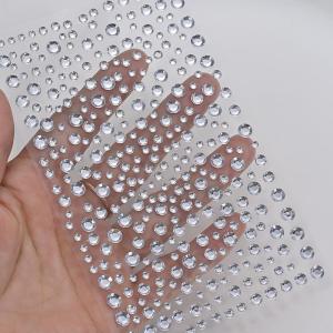 1Sheet 3D Pearl Face Tattoos Stickers Half Round Imitation Pearls Rhinestones Tattoo for Festival Party Eye/Body Makeup Decor &*