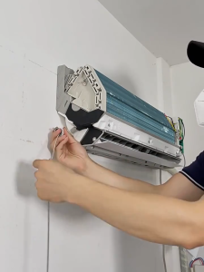 【SKIT SG】Stainless Steel Pipe Dredging Cleaning Brush Tool for Aircon AC Air Conditioner Refrigerator Fridge Drain Hole Pipe Unblocker Unclog Choke Clear  Water Leakage Blocked Drainage Freezer Ice Removal Cleaning Rod Flexible Wire Brush Tube Cleaner